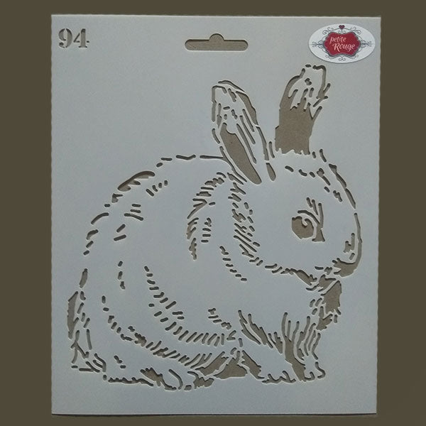 ANIMAL STENCIL - Bunny still 94