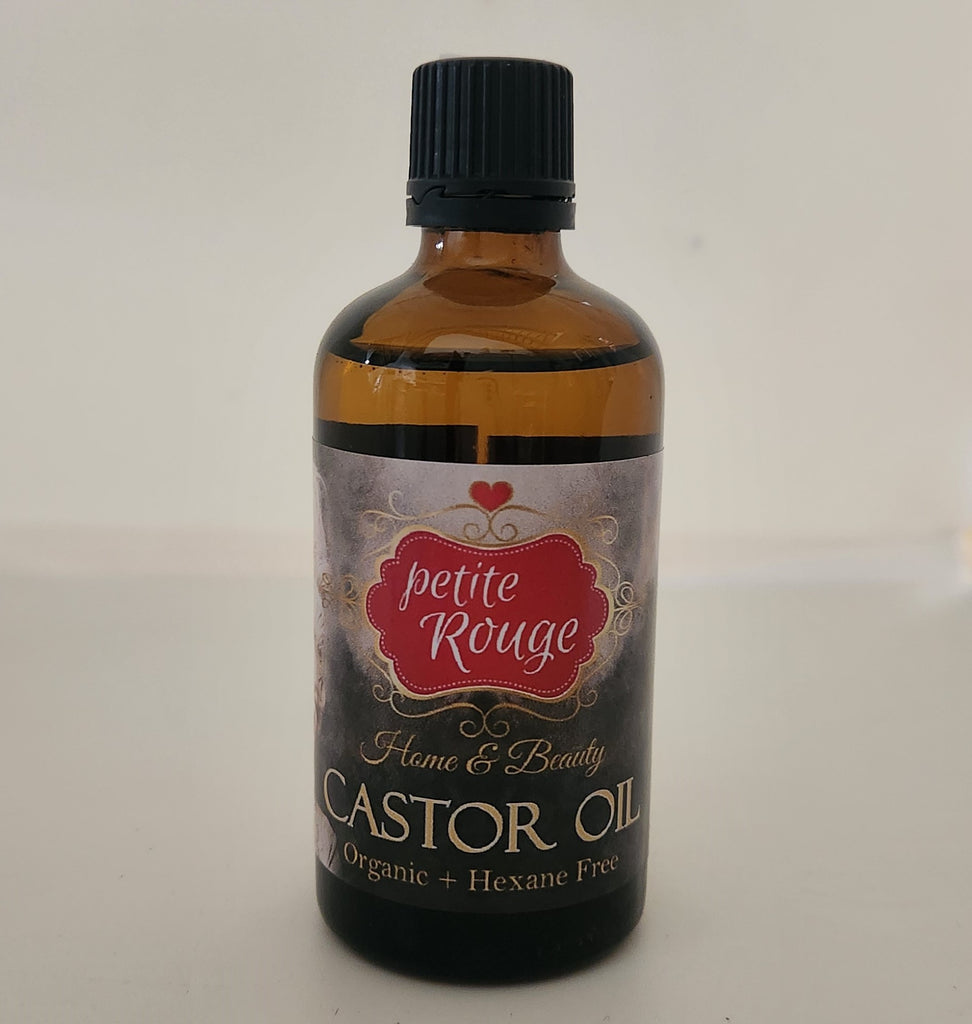 PETITE ROUGE CASTOR OIL - COLD PRESSED ORGANIC (HEXANE FREE) 100ML