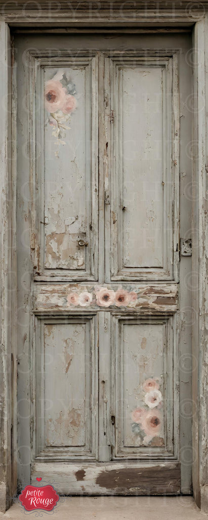 PETITE ROUGE DOOR DECOUPAGE PAPER - PRMDD0047