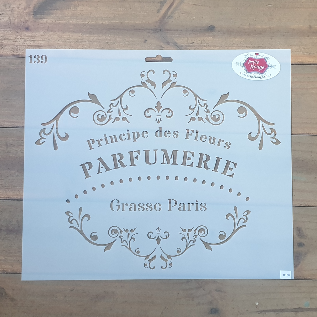 FRENCH STENCIL - Parfumerie 139