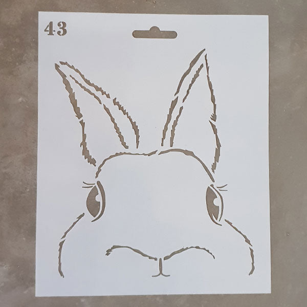 ANIMAL STENCIL - Bunny 43