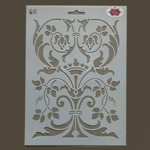 PATTERN STENCIL - Italian Vine Scroll 66