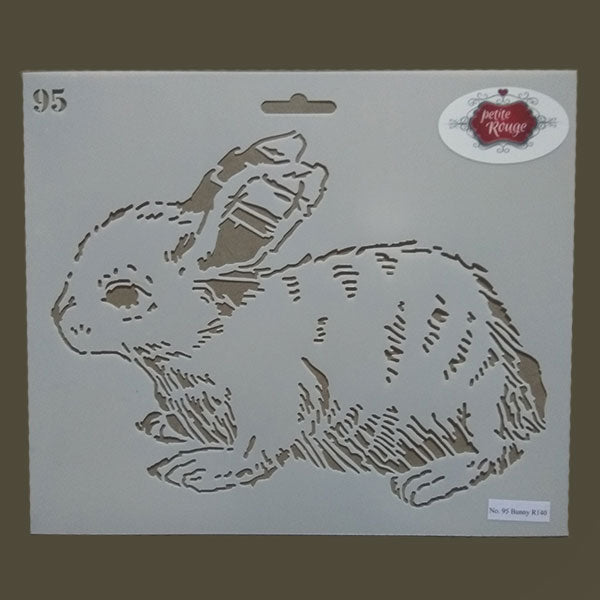 ANIMAL STENCIL - Bunny baby 95