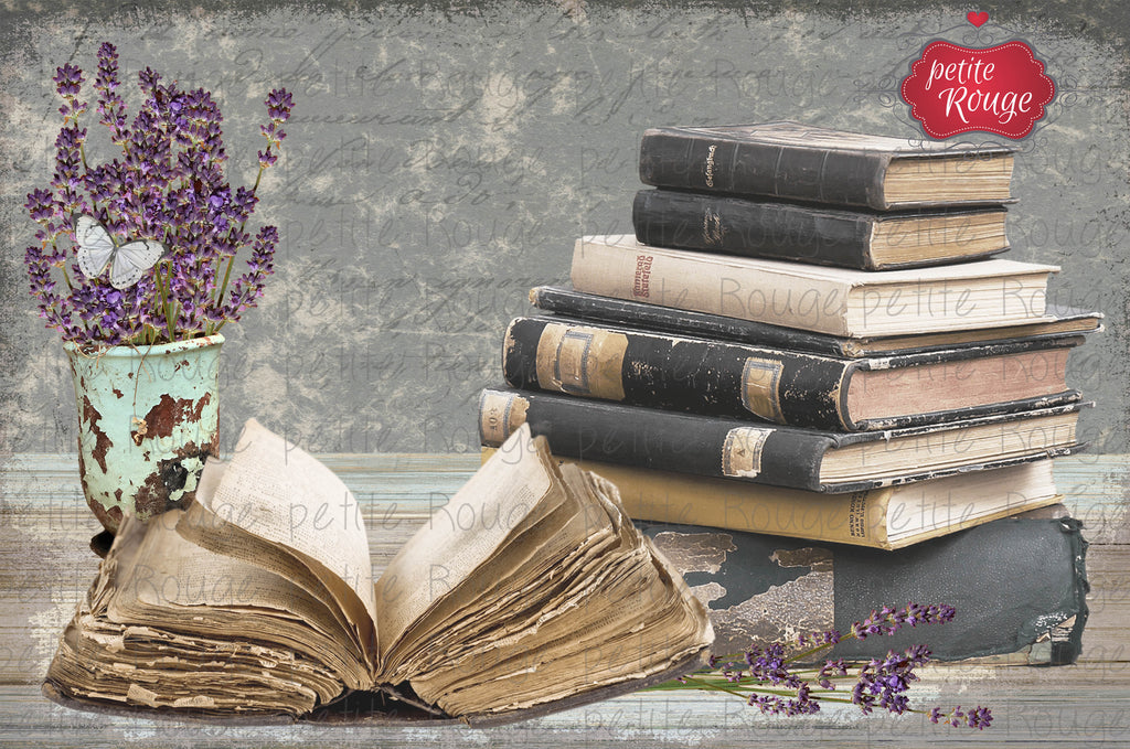 Papier de Meuble - Books (600x900mm) - PR-PDM024