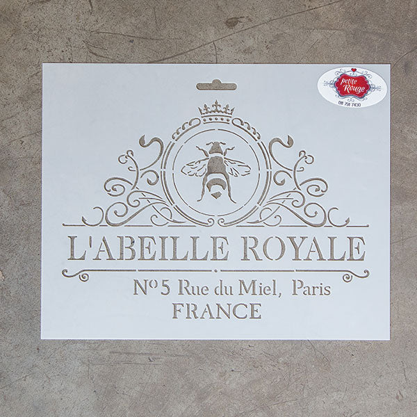 FRENCH STENCIL - La Beille Royale PR0001