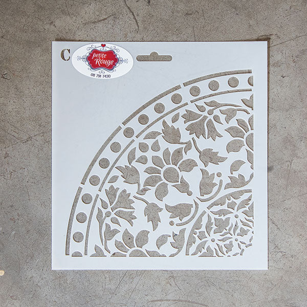 PATTERN STENCIL - Mandala C